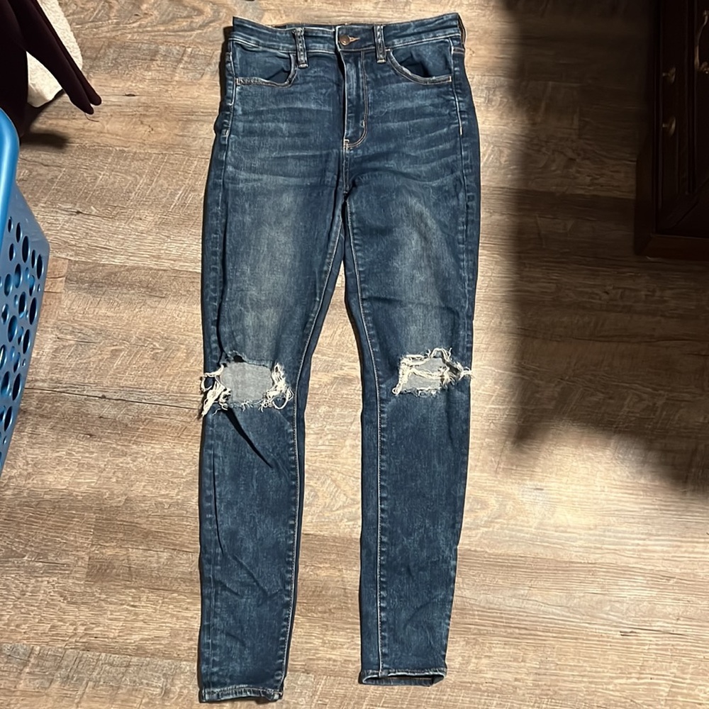 American Eagle Super Hi-Rise Jegging